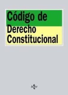codigo de derecho constitucional-9788430951635