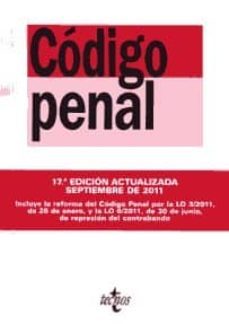 codigo penal: ley organica 10/1995, de 23 de noviembre (17ª ed.)-9788430953035