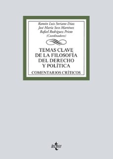 temas clave de la filosofia del derecho y politica: comentarios criticos-9788430976935