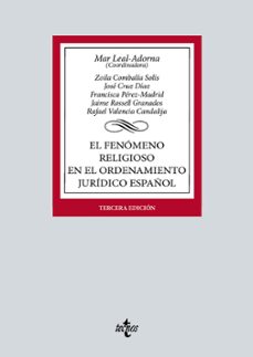 el fenomeno religioso en el ordenamiento juridico español-9788430988235