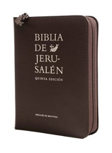 biblia de jerusalén de bolsillo - modelo cremallera (5.ª edición)-9788433039835