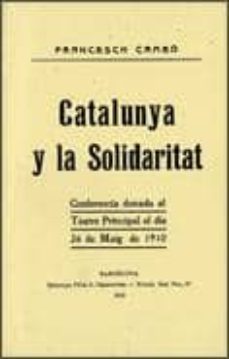 catalunya i solidaritat-9788439379935