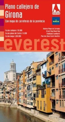 plano callejero girona con mapa de carreteras de la provincia (se rie roja)-9788444131535