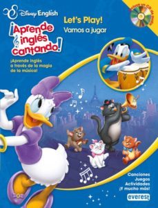 ¡aprende ingles cantando!: let s play! / ¡vamos a jugar! (disney english) (incluye cd)-9788444168135