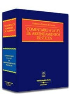comentario a la ley de arrendamientos rusticos-9788447021635