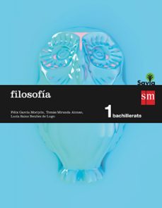 filosofia savia-15 1º bachillelrato-9788467576535