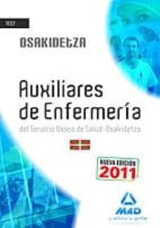 auxiliares enfermeria osakidetza: test-9788467669435