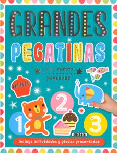 numeros. grandes pegatinas para manos pequeñas-9788467784435