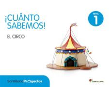 el circo cuanto sabemos nivel 1 infantil 3 años ed 2015 castellano-9788468028835