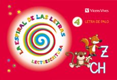 la espiral de las letras lectoescritura 4 letra de palo infantil-9788468214535