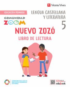 nuevo zozó lengua castellana 5º educacion primaria lecturas  zoom catalunya cast.-9788468285535