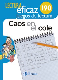 caos en el cole juego de lectura 1º/ 2º educacion primaria cast.-9788469615935