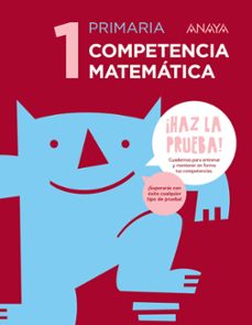 competencia matematica 1º educacion primaria castellano mec ed 2017-9788469831335