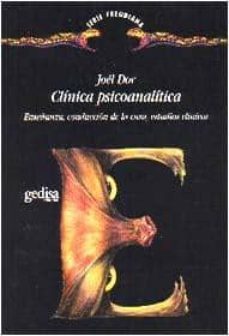clinica psicoanalitica: enseñanza, conduccion de la cura, estudio s clinicos-9788474325935