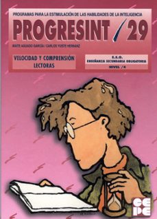 progresint 29 eñanza secundaria obligatoria, nivel 4)-9788478693535