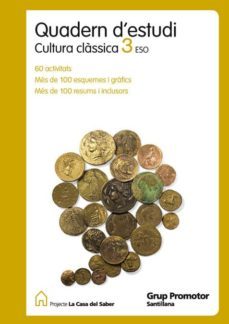 quadern estud cultura clasica   ed.2011 3º secundaria catala-9788479187835