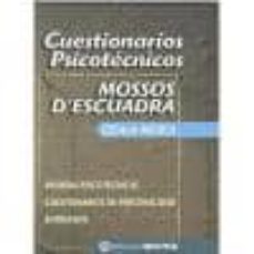 cuestionarios psicotécnicos para mossos d´escuadra-9788482191935