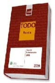 todo renta 2009. guia de la declaracion 2008-javier argente alvarez-9788482357935