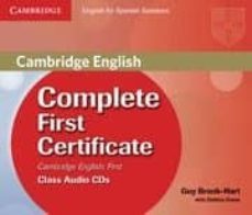 complete first certificate for spanish speakers class audio cds-9788483237335