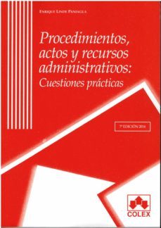 procedimientos, actos y recursos administrativos (7ª ed.)-9788483424735