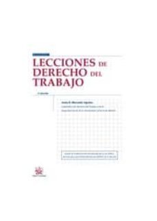 lecciones de derecho del trabajo. 5ª edicion-9788490332535