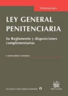ley general penitenciaria 6ª edicion 2015-9788490338735