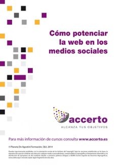 como potenciar la web en los medios sociales (ebook)-9788490630235