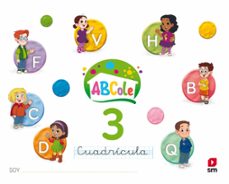 lectoescritura 3 abcole cuadricula educacion infantil 5 años mec castellano ed. 2018-9788491078135