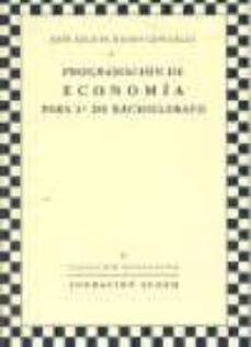 programacion de economia para 2º bachillerato-9788492411535