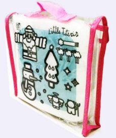 libro de plastico de la navidad para pintar y borrar-9788492636235