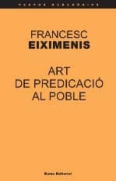 art de predicacio al poble-9788497663335