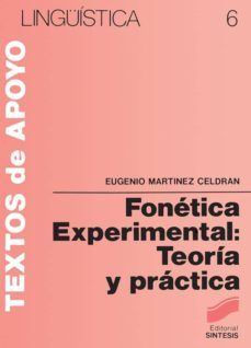 fonetica experimental (ebook)-eugenio martinez celdran-9788499583235