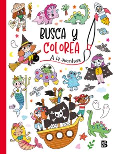 busca y colorea - a la aventura-9789403231235