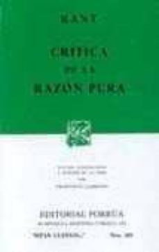 critica de la razon pura (12ª ed.)-immanuel kant-9789684323735
