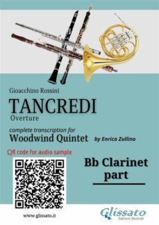 bb clarinet part of "tancredi" for woodwind quintet (ebook)-9791221372335