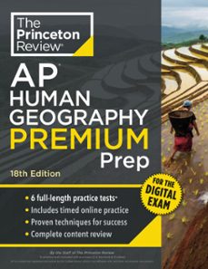 princeton review ap human geography premium prep, 18th edition (ebook)-9798217125135