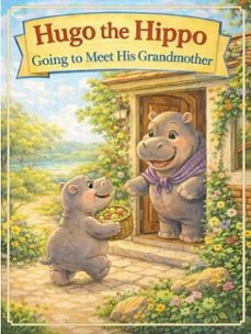 hugo, the hippo goes to meet grandma (ebook)-aria vish-9798233834035