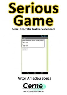 serious game tema: geografia do desenvolvimento (ebook)-vitor amadeu souza-3410002262745