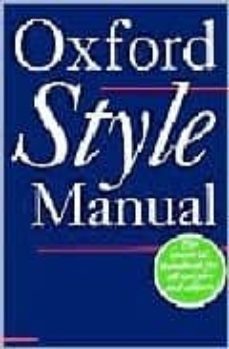 the oxford style manual-r.m. (ed. and comp.) ritter-9780198605645