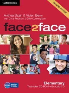 face2face for spanish speakers testmaker cd-rom and audio cd (2nd edition) (level elementary)-chris redston-gillie cunningham-9781107609945