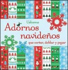 adornos navideños que cortar, doblar y pegar-9781409561545