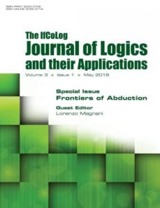 ifcolog journal of logics and their applications. volume 3, number 1. frontiers of abduction-9781848902145