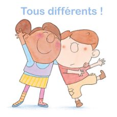 tous différents !-ziga x gombac-mickael escoffier-alyssa verbizh-9782211345545
