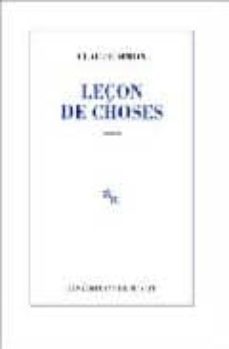 leçon de choses-9782707300645