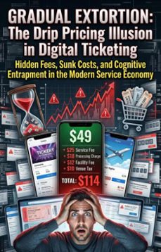 gradual extortion: the drip pricing illusion in digital ticketing (ebook)-marcus linwood-9783565350445