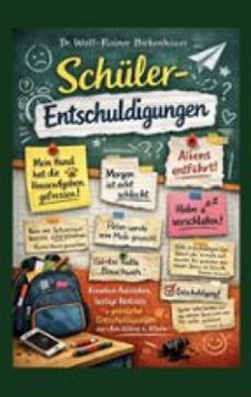 schuler-entschuldigungen (ebook)-wolf-rainer birkenhauer-9783695794645
