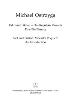 fakt und fiktion – das requiem mozarts (ebook)-michael ostrzyga-9783761873045