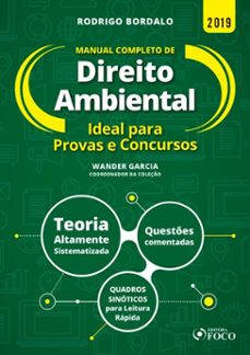 manual completo de direito ambiental: ideal para provas e concursos - 1 ed - 2019. (ebook)-wander garcia-rodrigo bordalo-9786561207645