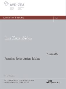 lan zuzenbidea-francisco javier arrieta idiakez-9788410705845