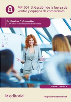 gestion de la fuerza de ventas y equipos de comerciales. comt0411 (ebook)-sergio jiménez martínez-9788411037945